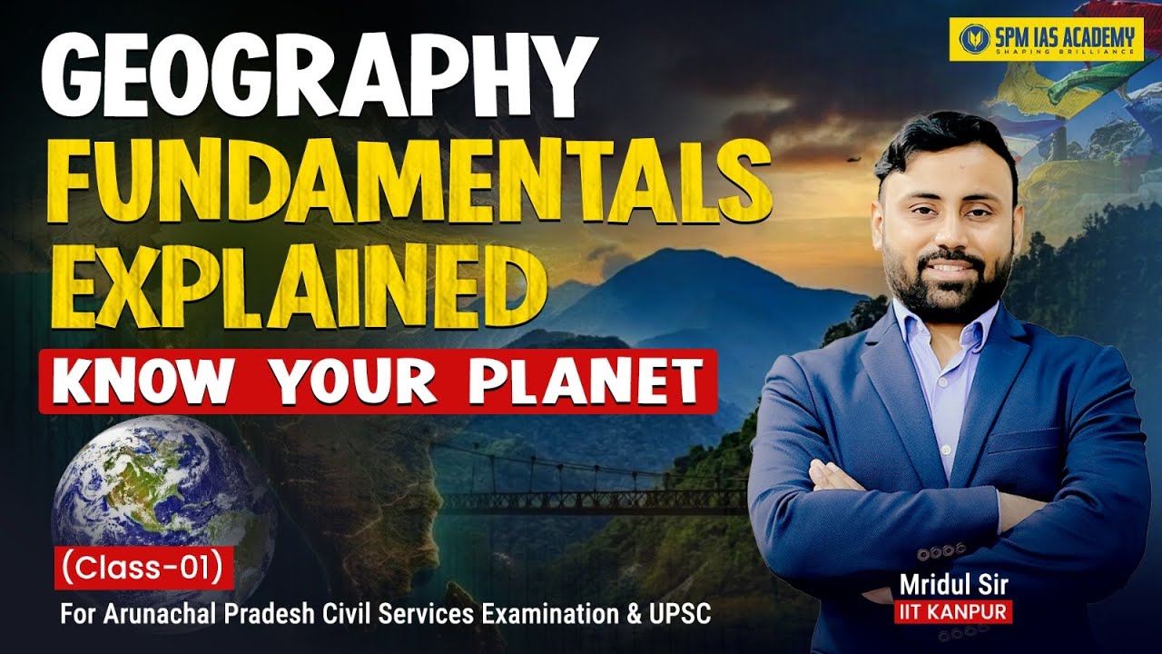🌍 Geography for APPSC | Earth Rotation–Revolution + Latitude–Longitude in ONE Class! Arunachal PSC