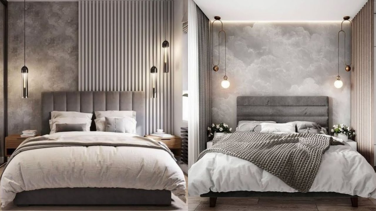 Minimalist Gray Bedroom Design Ideas