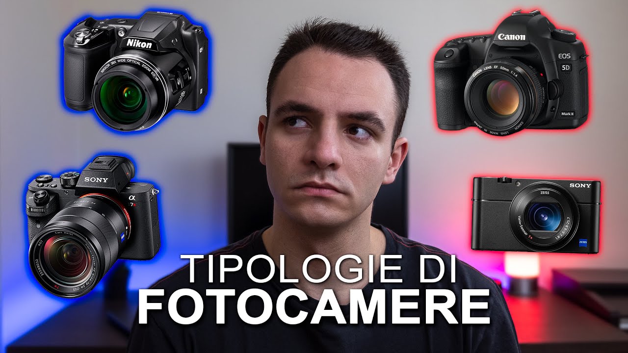 Tipologie di fotocamere: compatte, bridge, reflex e mirrorless - Corso di fotografia 10