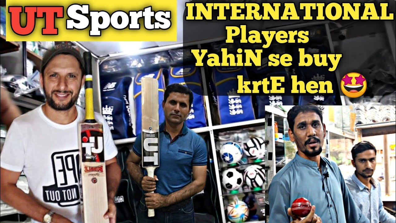UT Sports Shop Review | Best Place for Cricket Equipment in Karachi, Pakistan