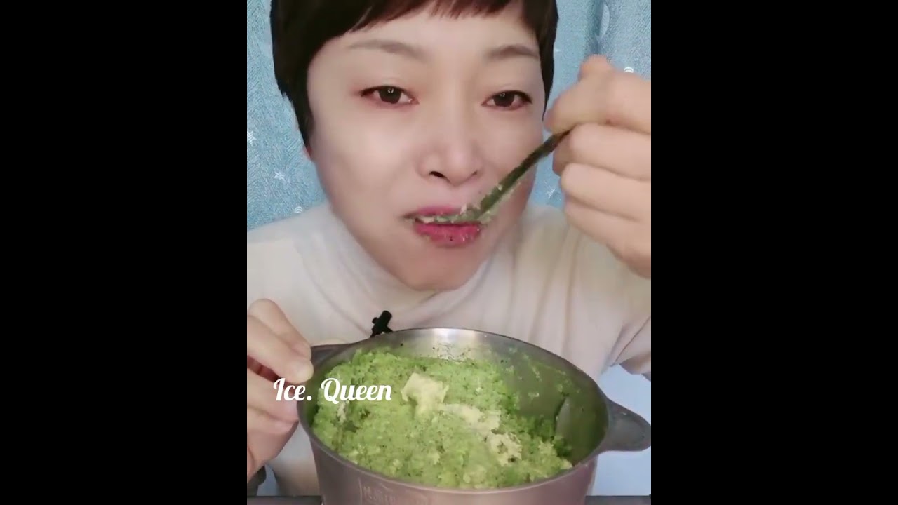 ASMR HER POWDER ICE WITH MATCHA POWDER COLLECTION