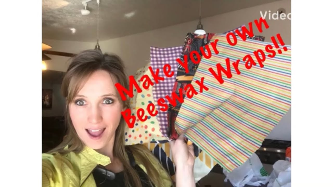 Beeswax Coconut oil Wraps, NEW Wax Pot Method, Two Methods, DIY, How to ,Backyard Bee Builder