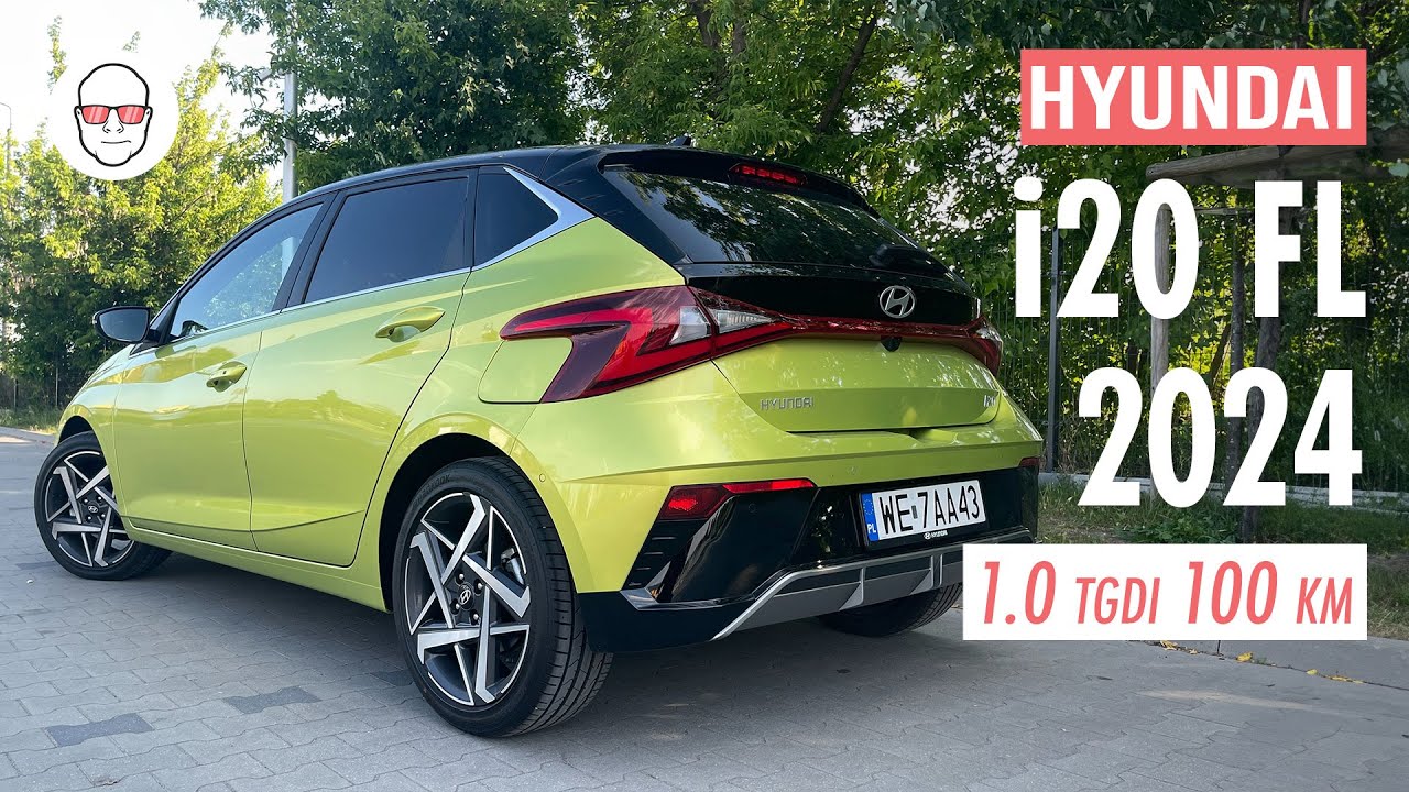 Hyundai i20 2024 1.0 T-GDI 100 MHEV 7DCT test PL Pertyn Ględzi
