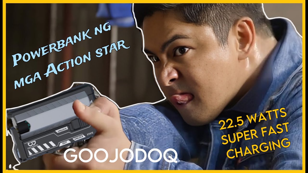 Powerbank ng mga action star GOOJODOQ reloadable powerbank