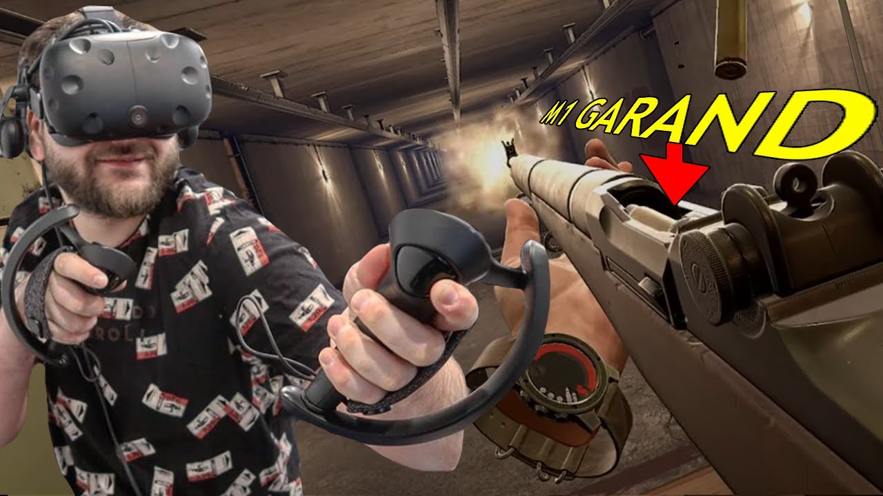 Odwiedzam strzelnicę z bronią WWII - Pavlov VR (HTC VIVE VR)
