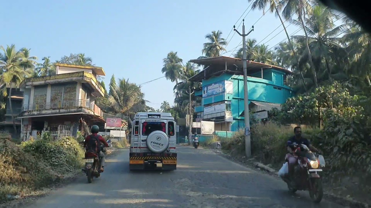 Malappuram Tirur to Kozhichena | via Vailathur | Hyperlapse | 5x speed