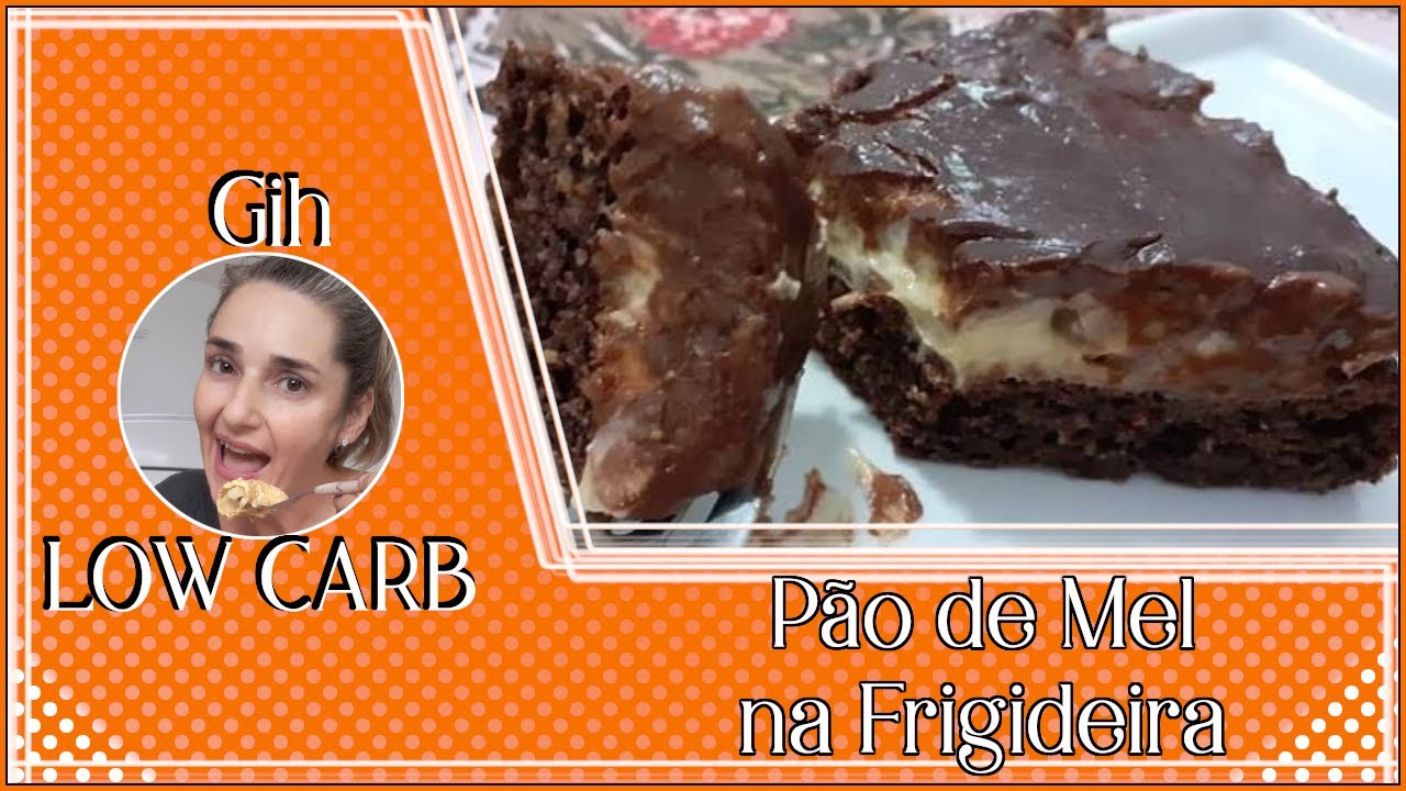 Pão de Mel na Frigideira - #GihLowCarb