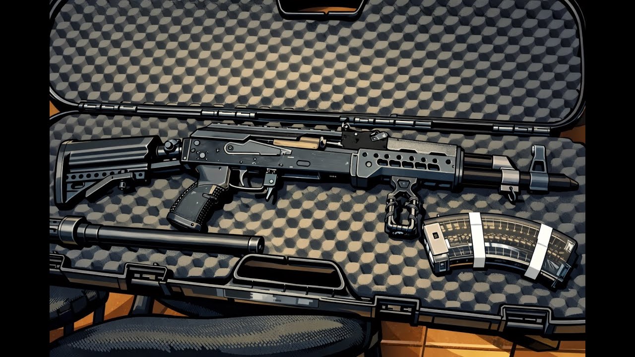 Military Paintball Magfed Fullauto AK