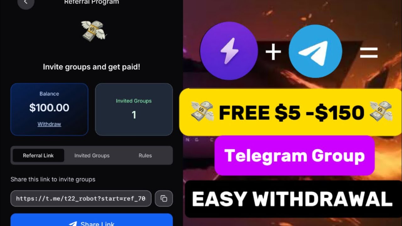 T22 Bot | Telegram Group | Tutorial | T22 Bot Full Tutorial | T22 Withdrawal Process | Free Earnings