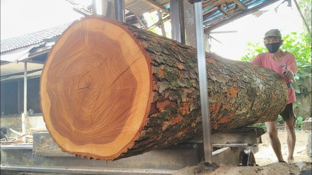 Natural Shine of Old Trunk, giant mahogany with unmatched quality 