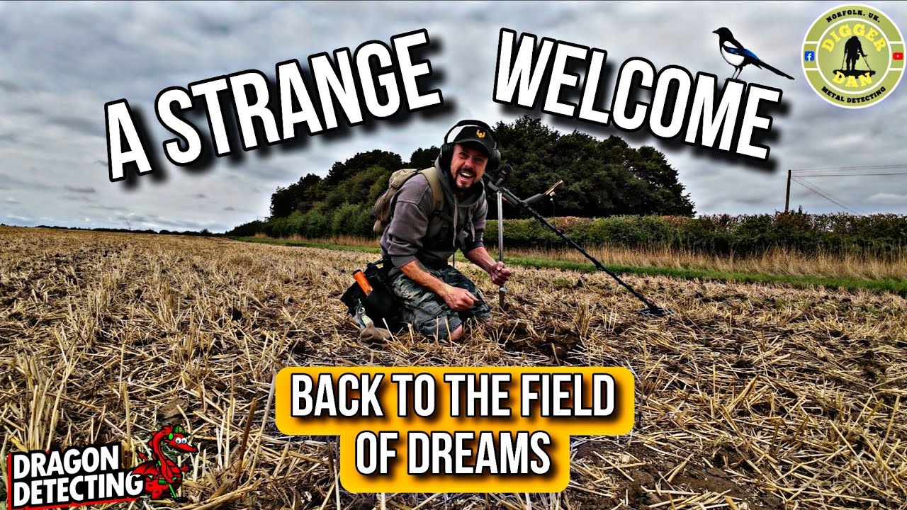 A Strange Welcome | Back To the Field Of Dreams | Metal Detecting UK 🇬🇧 | #video #vlog #minelab #you