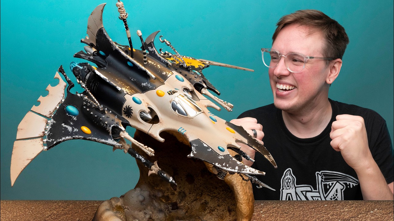 Creating a CUSTOM Warhammer Vehicle | 100+ Hours of Hobby Work