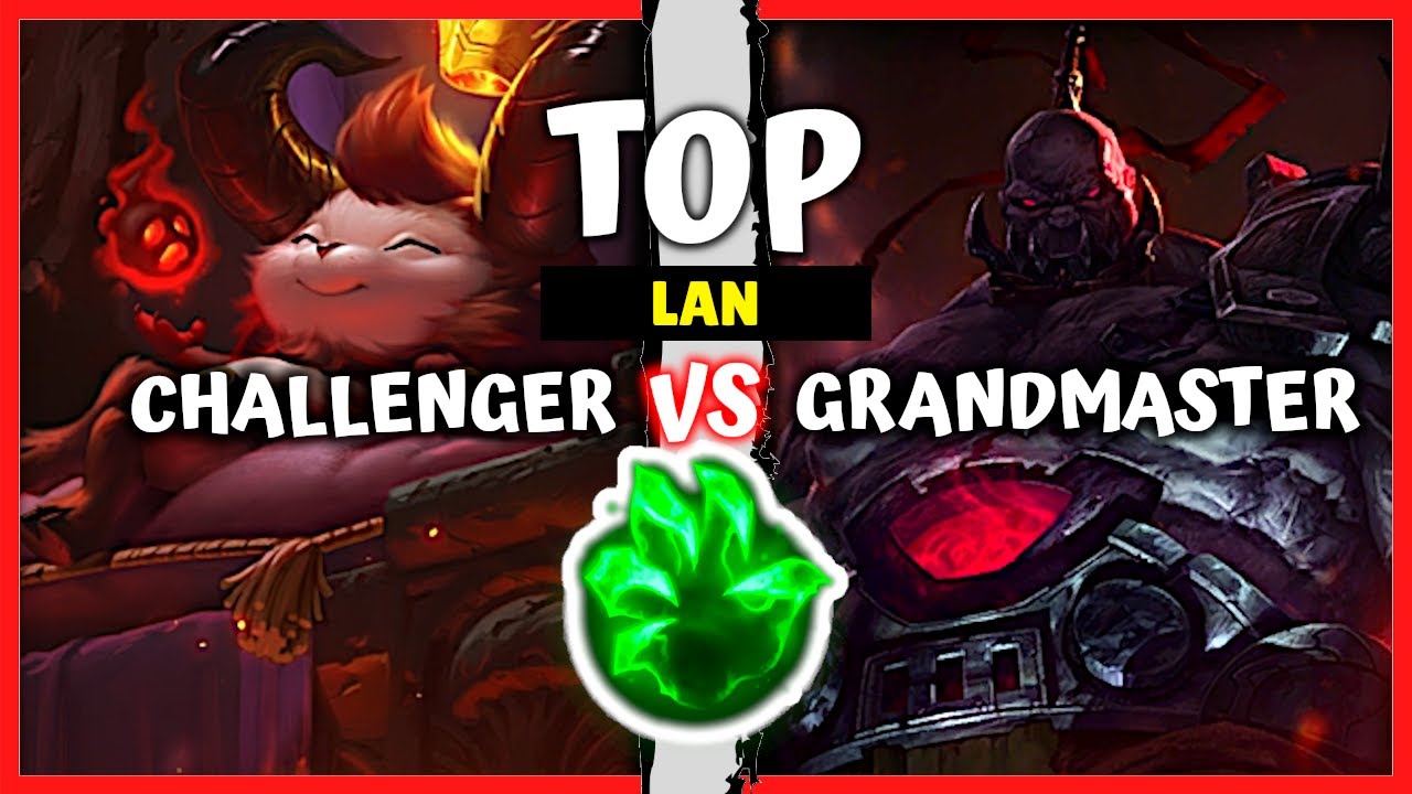 Challenger Teemo Top vs GM Sion - LAN Rank S11