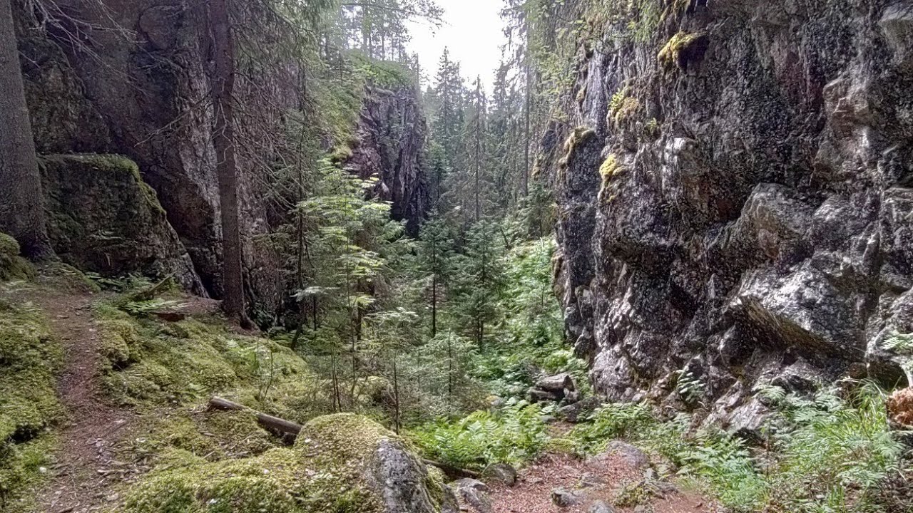 Hitonhauta rotkolaakso Laukaa, (Jyväskylä)
