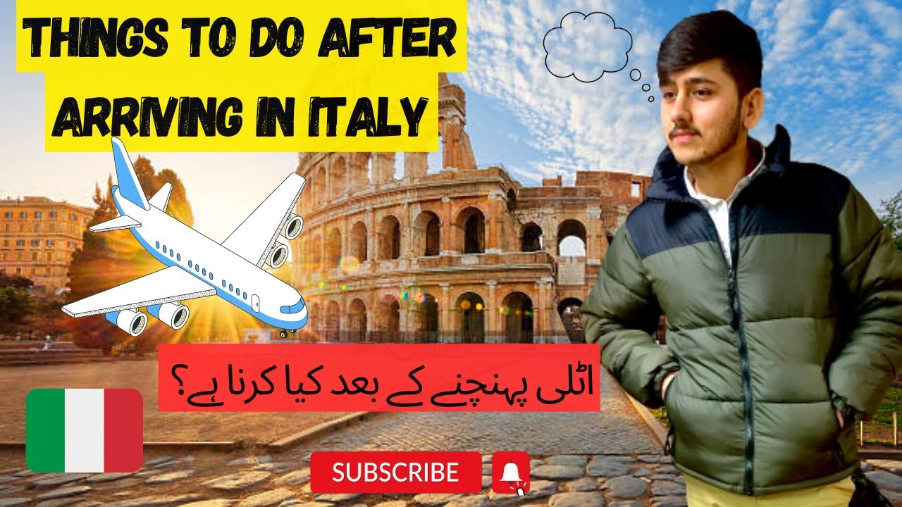 Things to do after coming to Italy | English subtitles | Documents | @elyasnagri