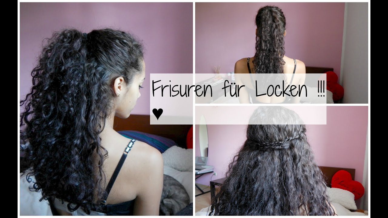 Schnelle & Einfache Frisuren für Locken
