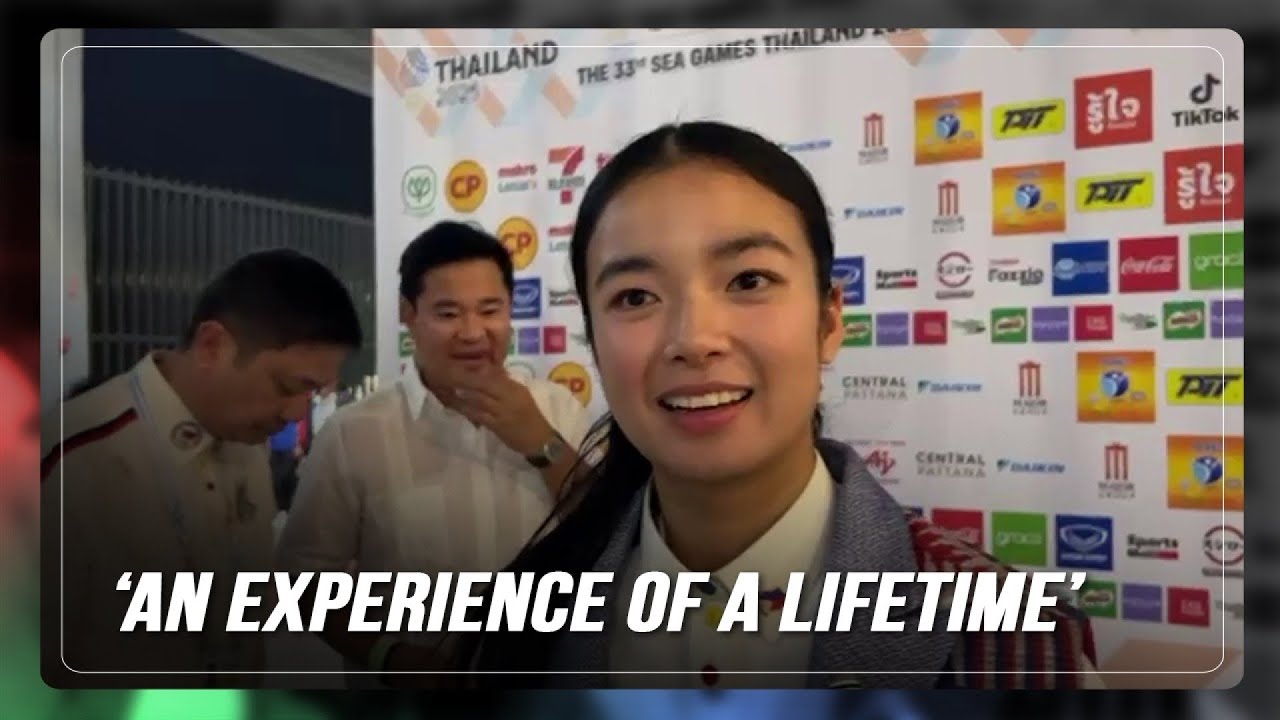 Alex Eala: Carrying PH flag at SEA Games 'surreal, an experience of a lifetime' | ABS-CBN News