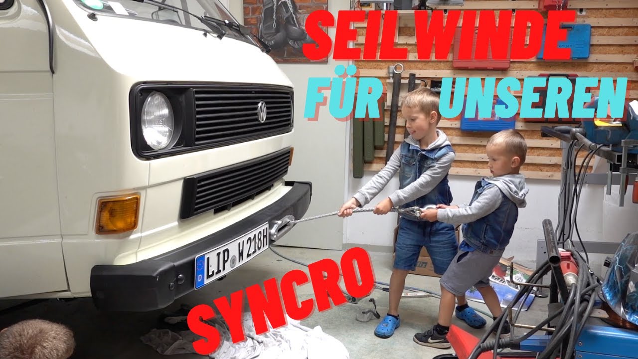 Nie wieder mit Seilwinde in meinem T3 Syncro steckenbleiben (Update #2)