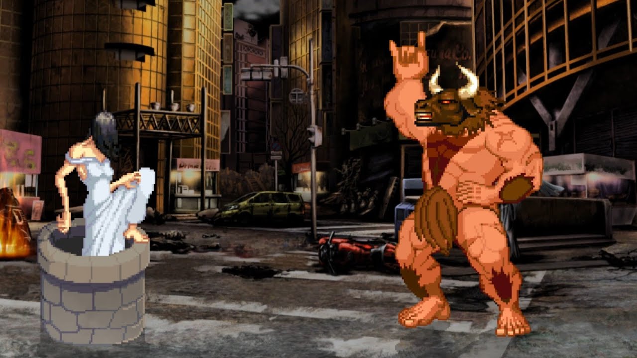 ELLA SAMARA vs MINOTAUR - The most epic fight ever made !