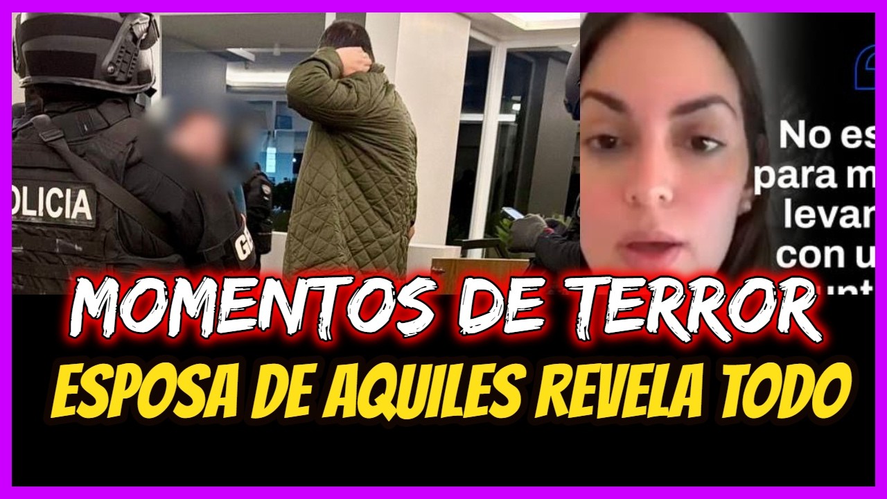 Momentos de Terror.  Esposa de Aquiles revela todo