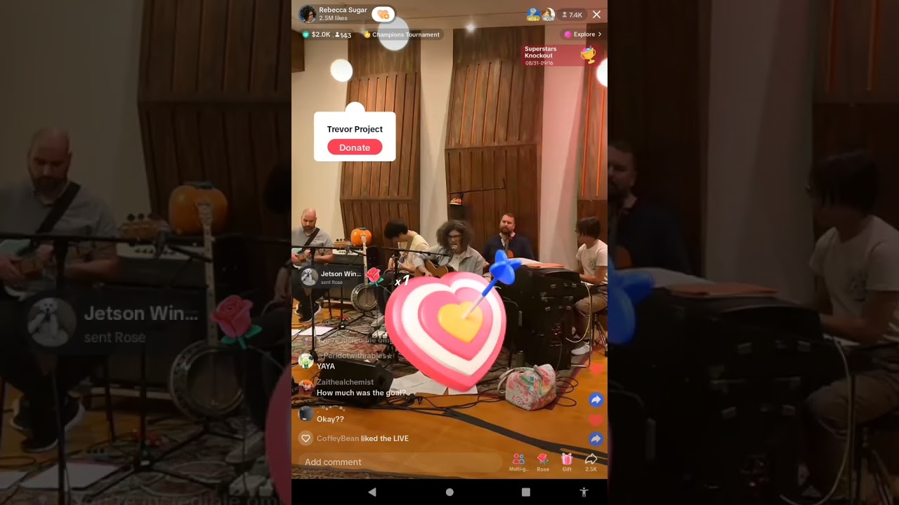 A few songs from Rebecca Sugar's 2023 Trevor Project Fundraiser Concert!