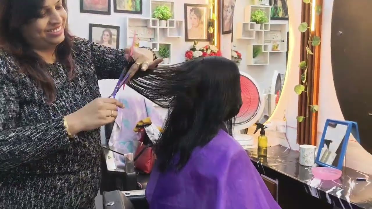 How to Cut Long Layers | Smooth & Volume Look Easy Long Layer Cutting Technique | Beginners Guide