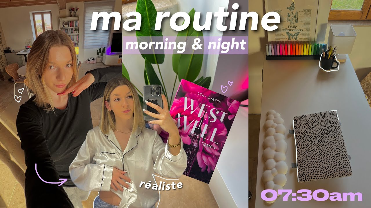 une journée RÉALISTE | réveil 7:30am, alternance, romantiser sa vie
