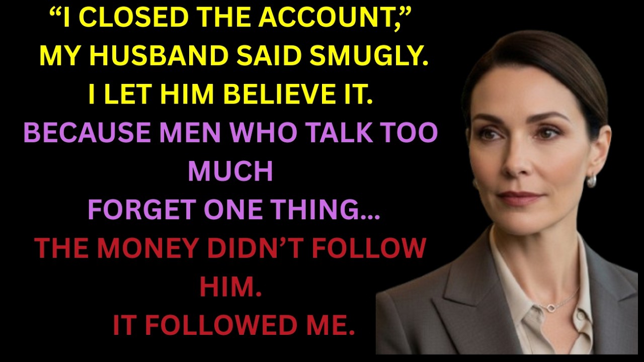 My Husband Closed Our Account — But Missed the One Linked to His Name