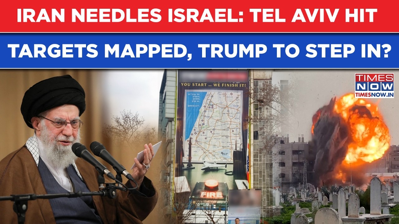 Iran Draws Battle Lines, Names Israel Targets In Map| Khamenei Needles Trump By Targeting US Ally?