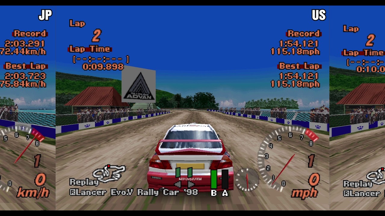GT2 - Rally Physics Comparison/Difference