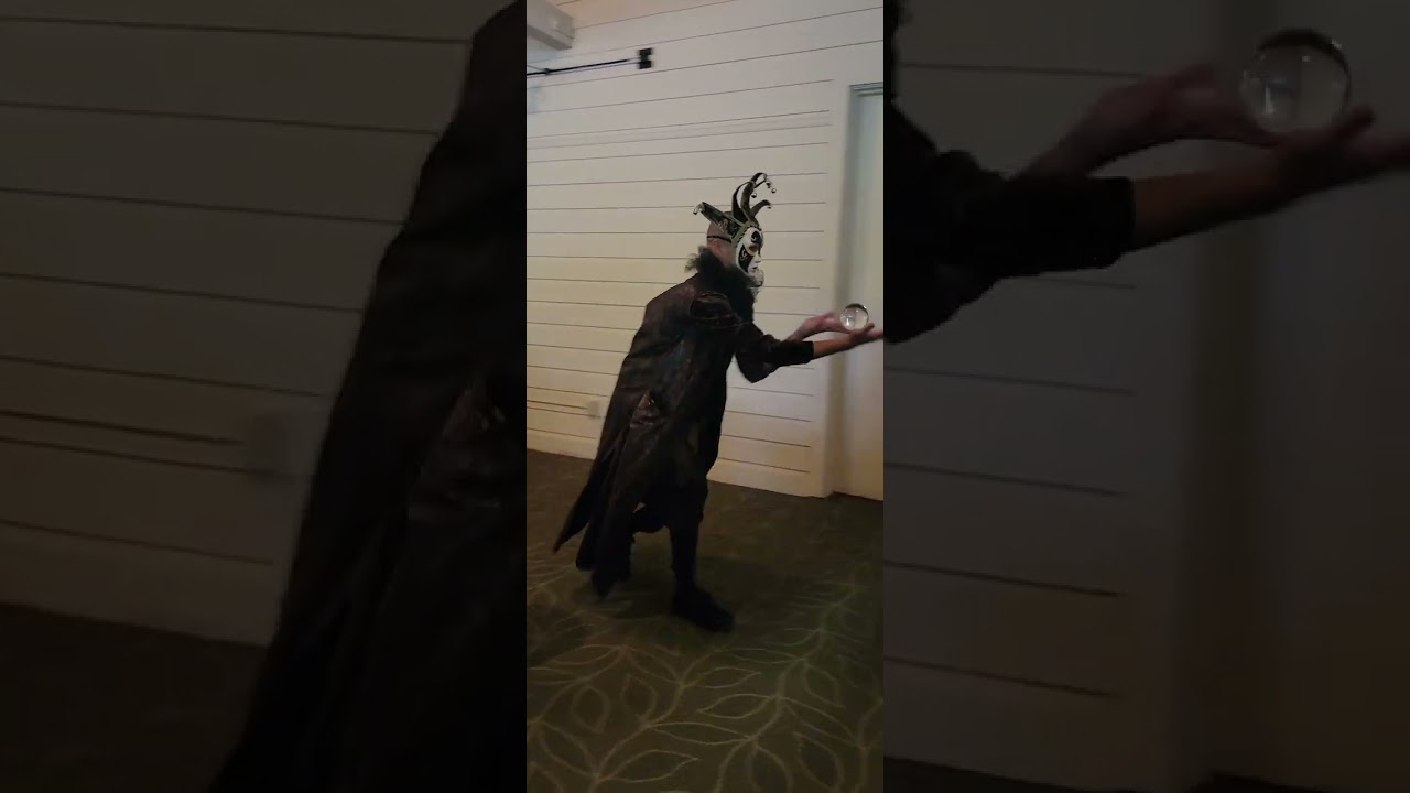 CG Entertainment - Venetian Masquerade Mime Jester at private event in 2023 #dance #performer #pdx