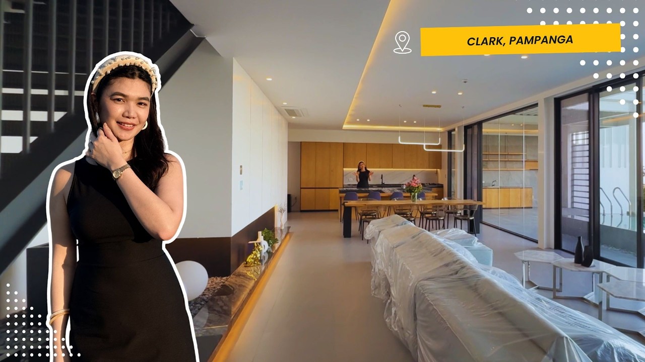 House Tour #87 | Inside this ₱60M Ultra-Modern Exclusive Villa in Clark, Pampanga