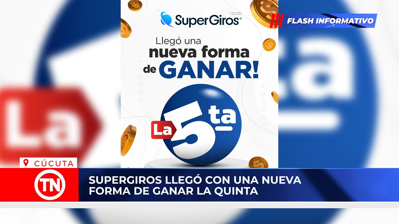 SUPERGIROS LLEGÓ CON UNA NUEVA FORMA DE GANAR LA QUINTA