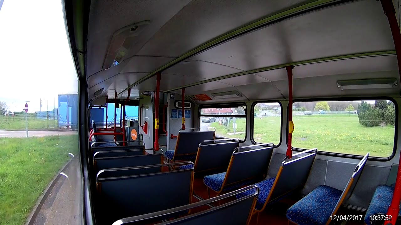 Volvo Olympian Thrash - R833OVN with No Engine Covers!
