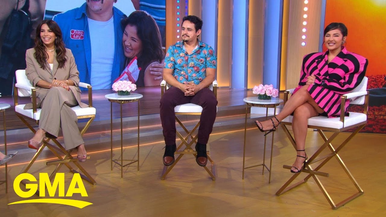 Eva Longoria, the cast of &lsquo;Flamin&rsquo; Hot&rsquo; dish on new film