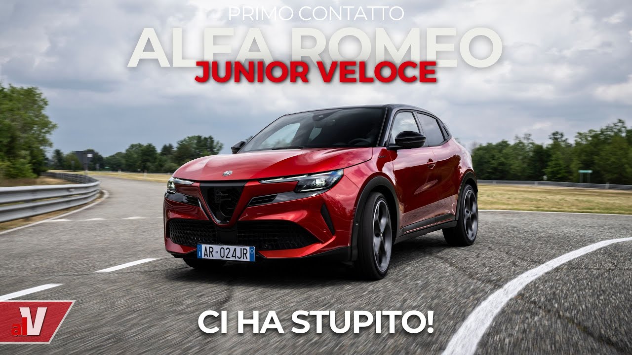 Alfa Romeo Junior Veloce: ecco come va la compatta del Biscione!