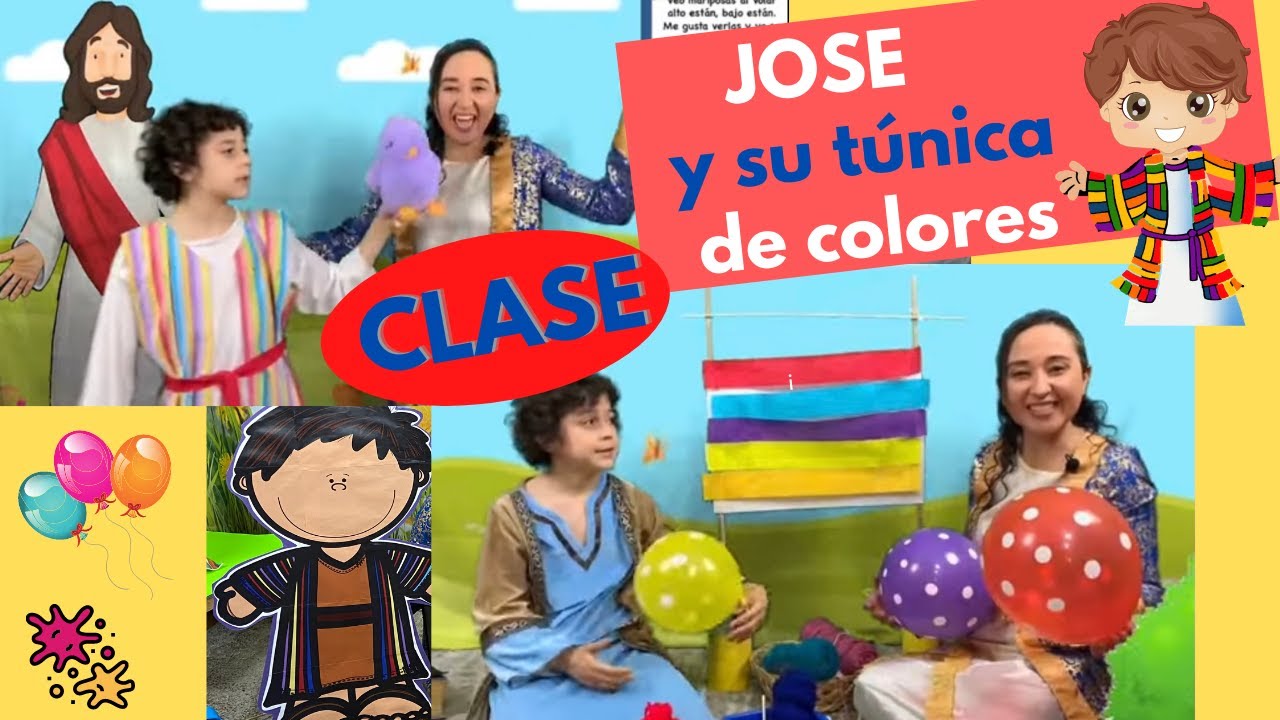 LA TUNICA NUEVA DE JOSE-HISTORIA-CLASE