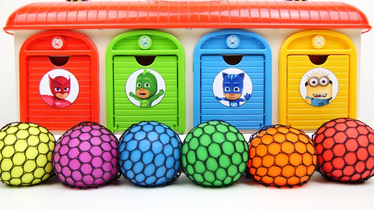 Satisfying Garage ASMR | Oddly Making Rainbow Frozzy Slime Balls in Patrools Doors Magic Garage ASMR