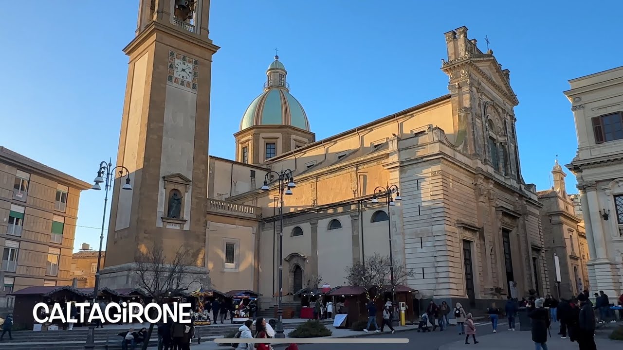 Caltagirone, Sizilien, Italien Rundreise 12/24