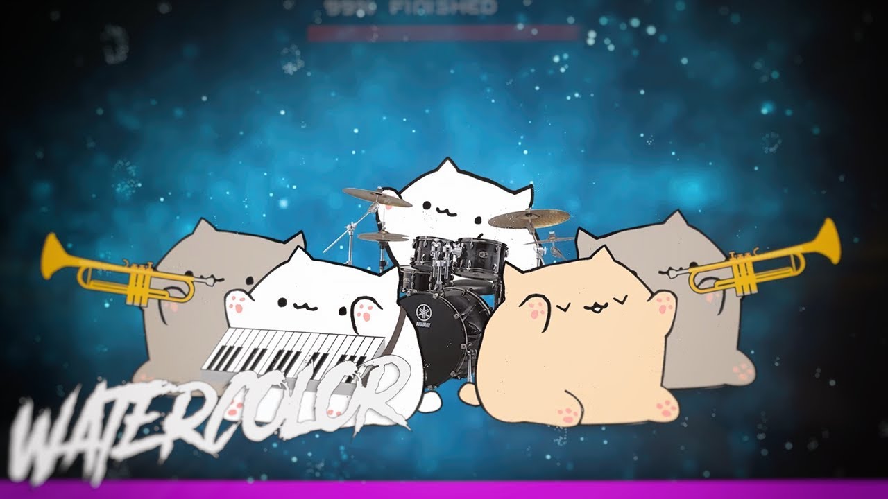 BONGO CAT — WATERCOLOR | PENDULUM ◈︿◈ HD