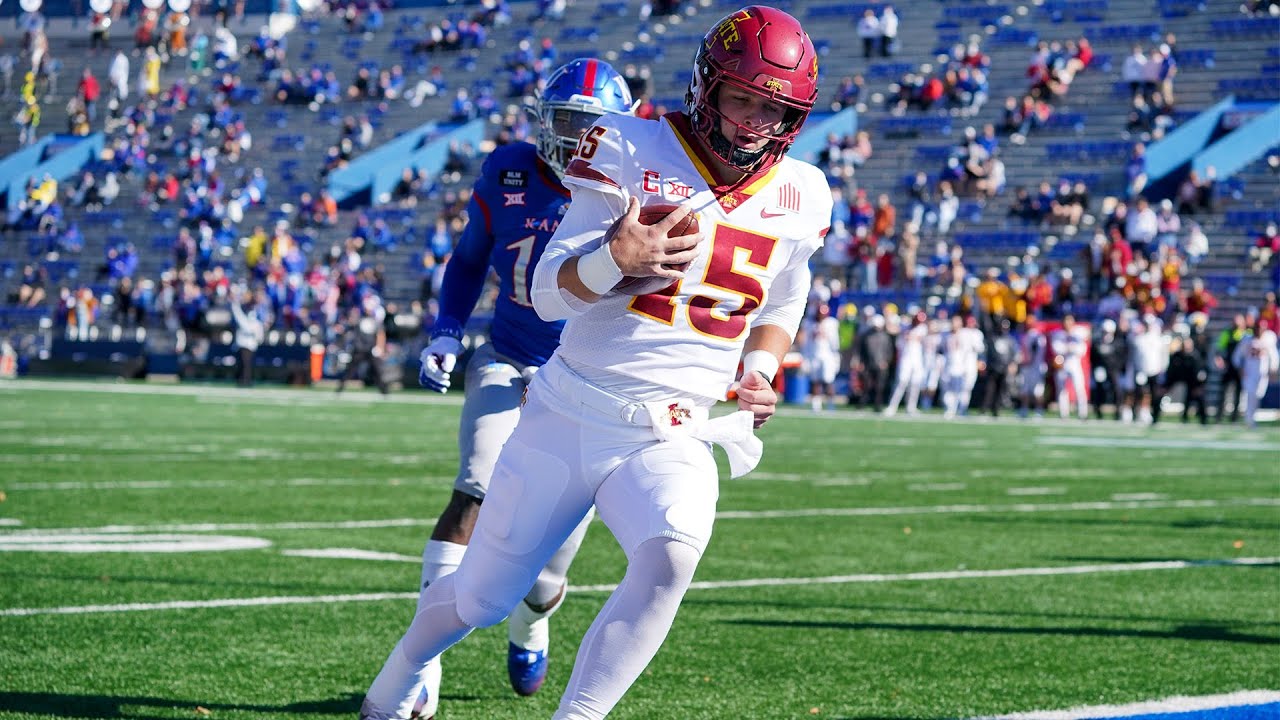 Iowa State vs Kansas Football Highlights