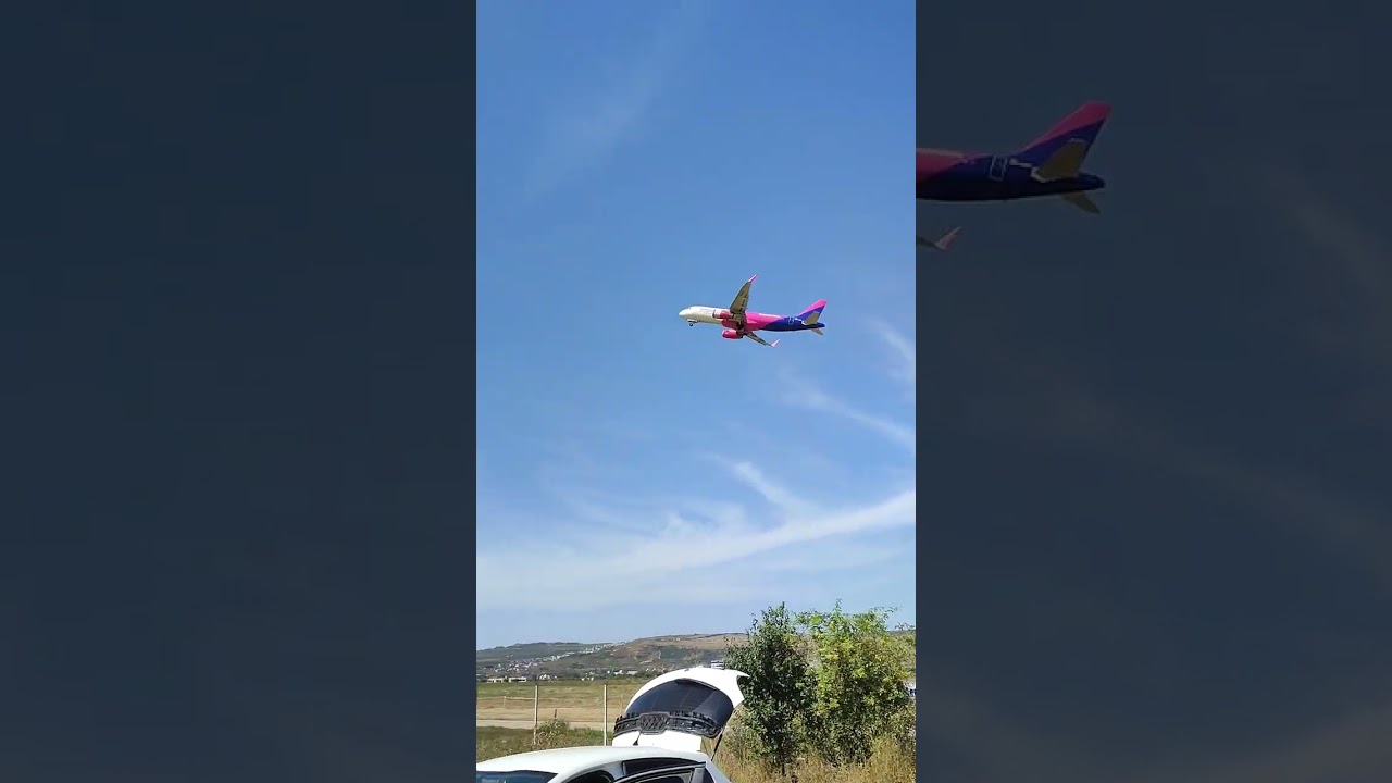 WIZZAIR | AIRBUS A320 | TAKEOFF | CLUJ NAPOCA INTERNATIONAL AIRPORT LRCL-CLJ
