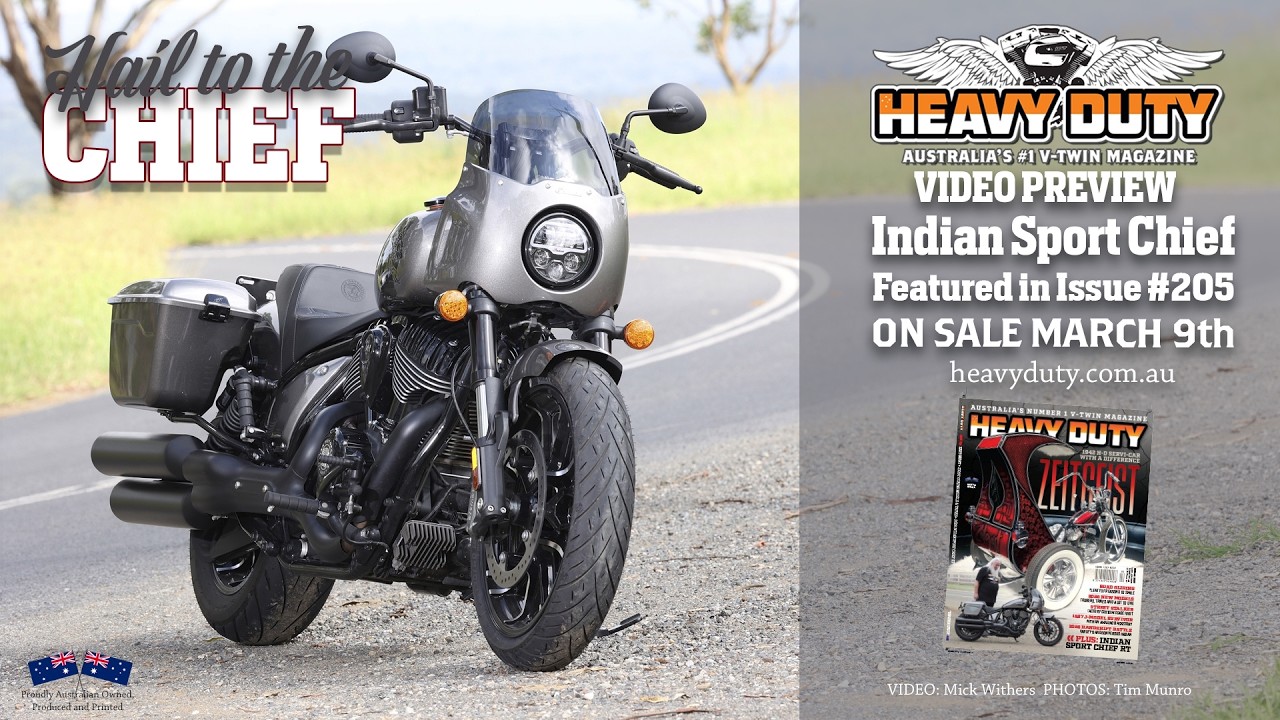 Indian Sport Chief RT tested by HEAVY DUTY Magazine