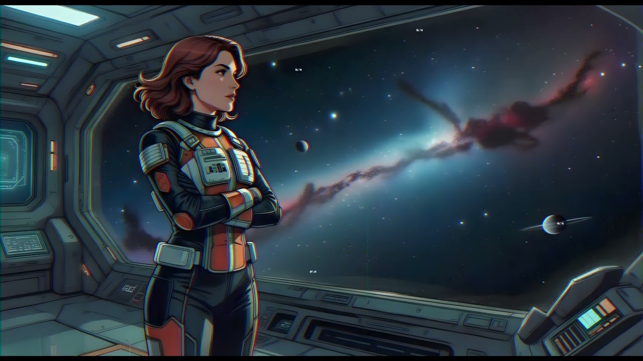 Zodiac Drift - She's Still Out There | Synthwave / Space Ambient
