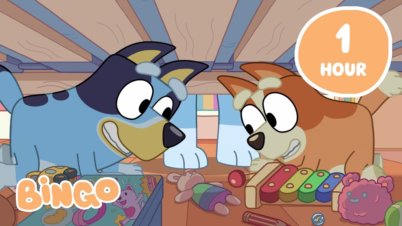 🔴LIVE: A New Year with Bingo! ✨🧡 | Time to Celebrate with Bluey and Bingo | Fun and Games | Bingo