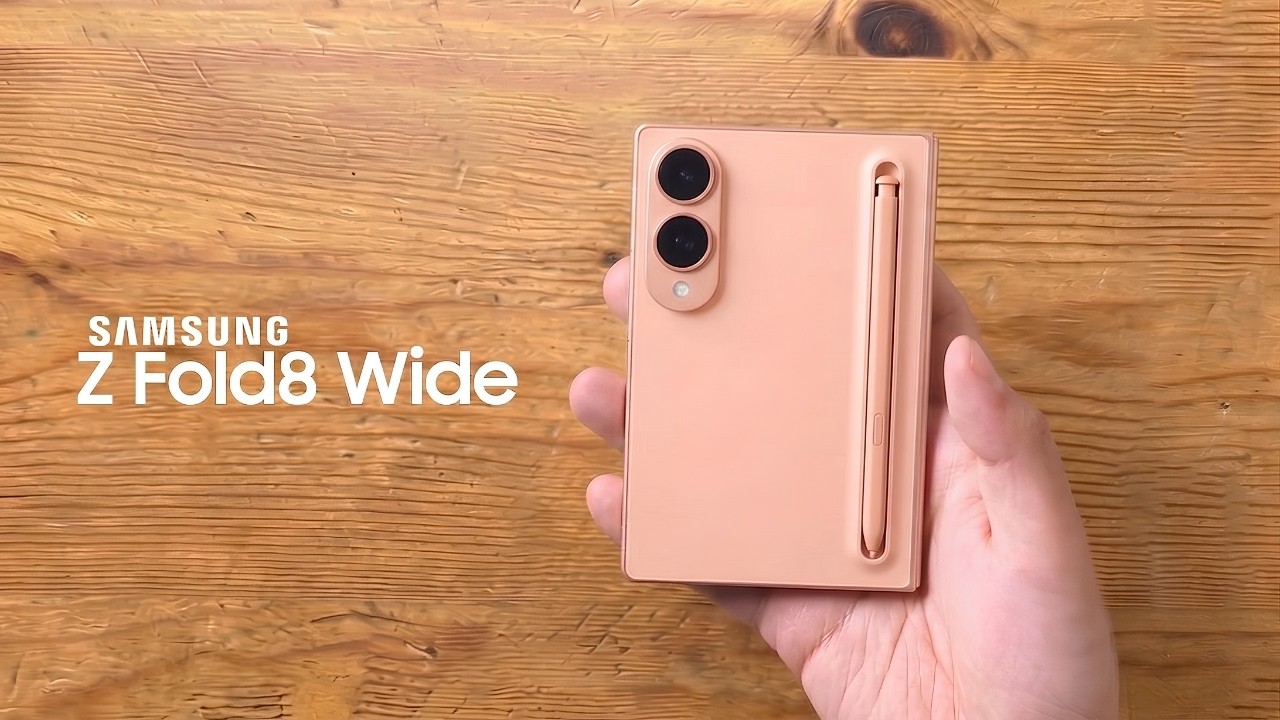 Samsung Galaxy Z Fold 8 Wide - Tout Vient d'&Ecirc;tre R&eacute;v&eacute;l&eacute; !
