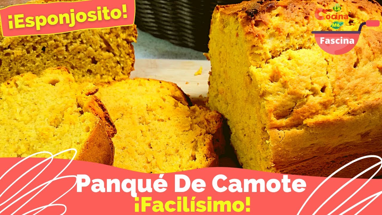 Panqué de camote 