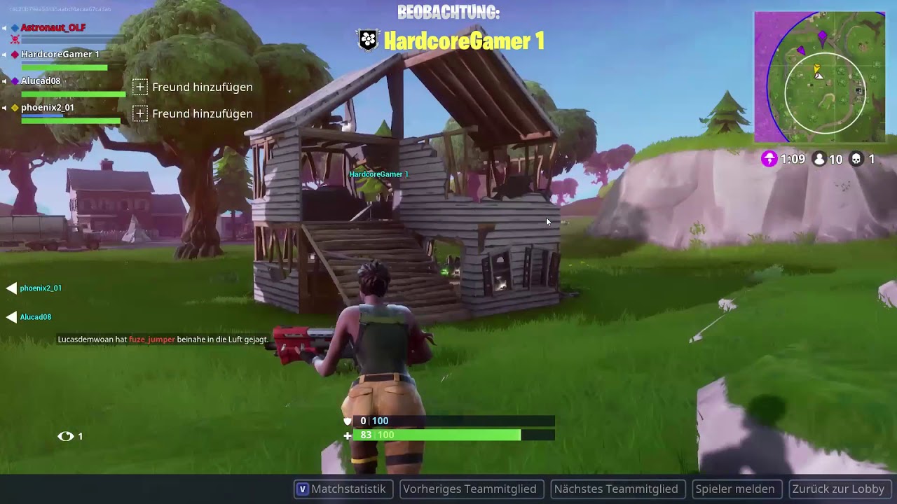 Die Zeitreise beginnt! | FortniteMarathon#1 | Astronaut_OLF