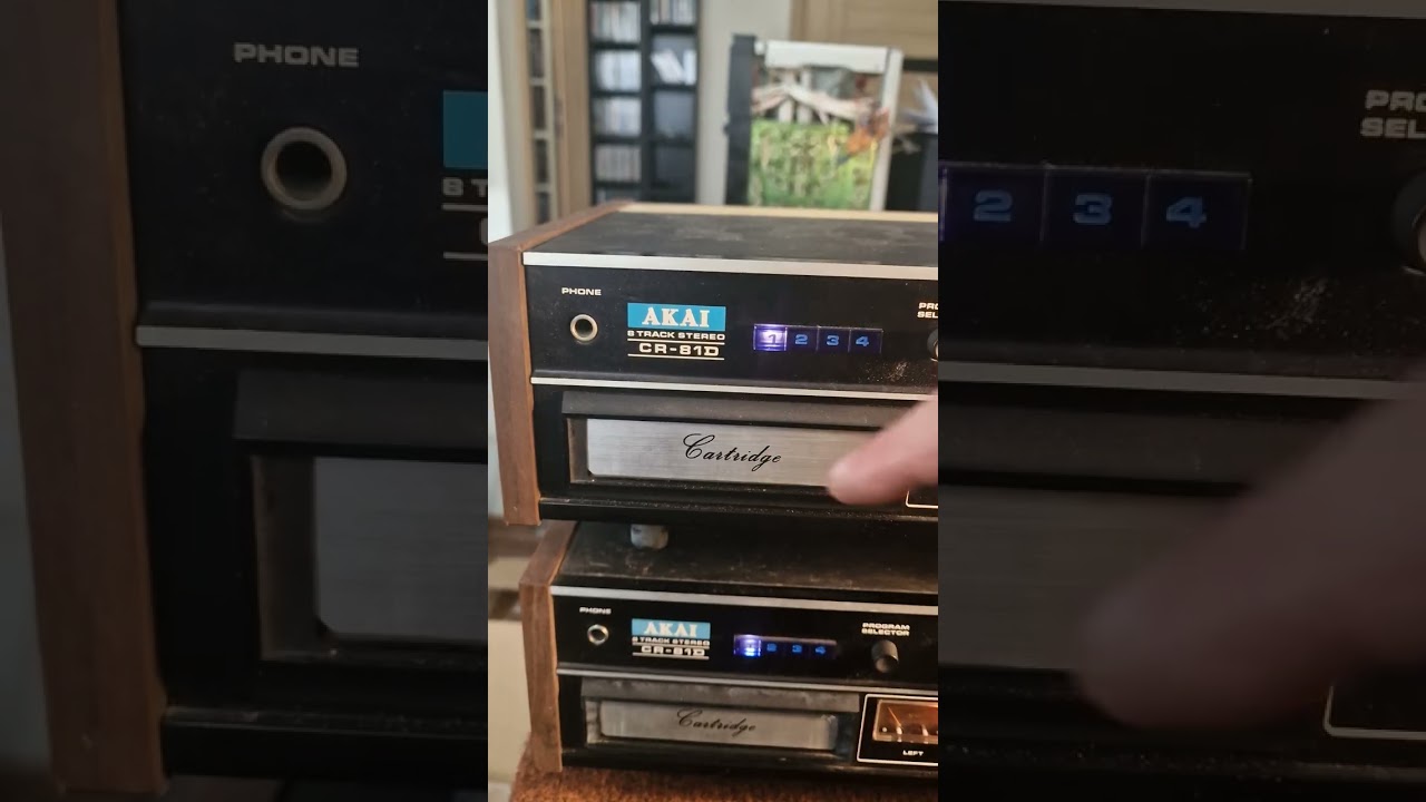 8-Track AKAI CR-81D 👌❤️👍 a nawet I 2 ośmiościeżkowce 🔥