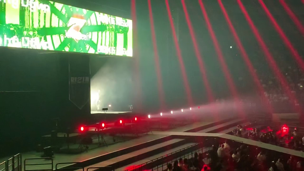 RIZIN 17 ジェイク・ヒューン選手 入場シーン